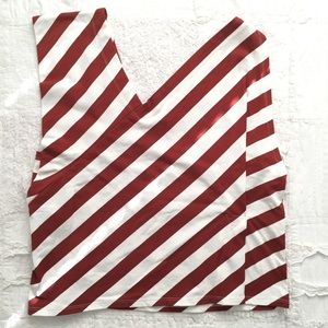 Asymmetrical Striped Tank